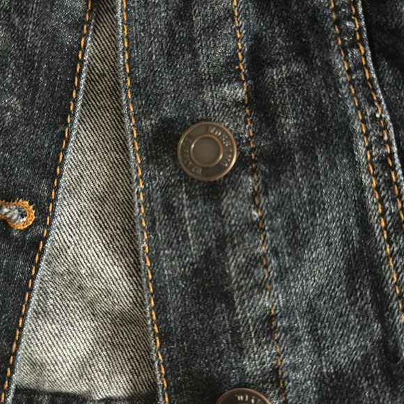 Jean jacket Excellent like new condition. Petite Small - Picture 3 of 4